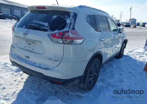 2016 Nissan Rogue Sl из США, поврежденный, VIN 5N1AT2MV0GC790899